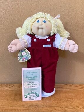 Vintage Cabbage Patch Kids Doll HM2 Brat Face Girl MINDY RITA